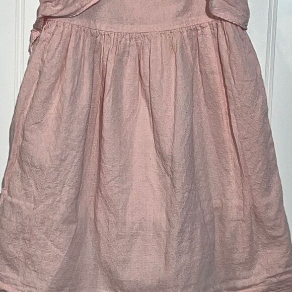 Max St Jdio Flowey Blush Pink Ruffled Dress Size 4T - Picture 3 of 9